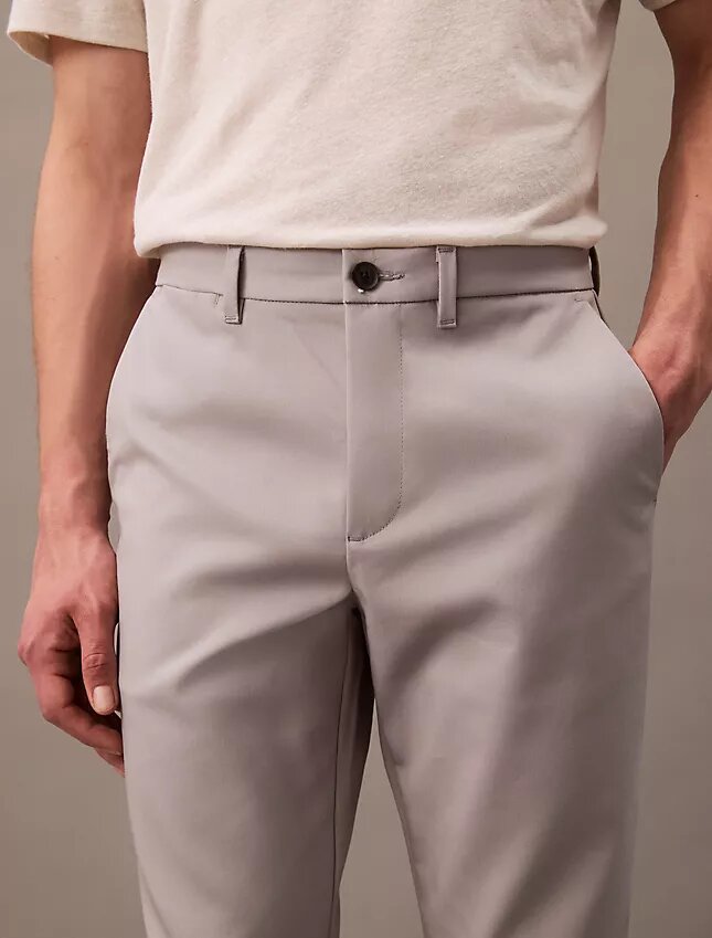 Pantalon chino stretch moderne Pantalon chino stretch moderne