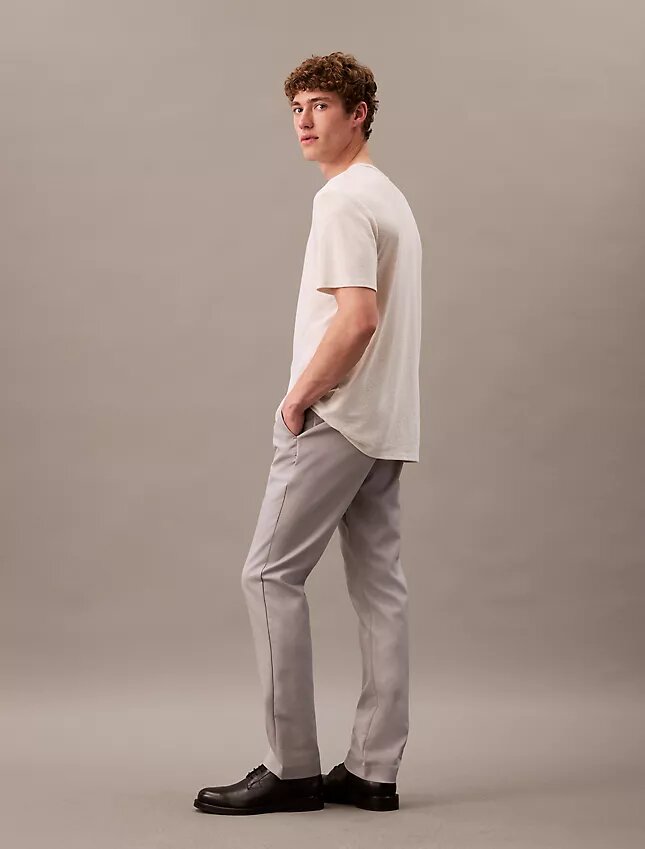 Pantalon chino stretch moderne Pantalon chino stretch moderne