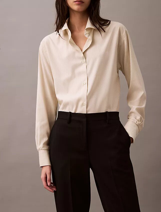 Pantalon classique en gabardine de laine Pantalon classique en gabardine de laine