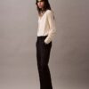 Pantalon classique en gabardine de laine Pantalon classique en gabardine de laine