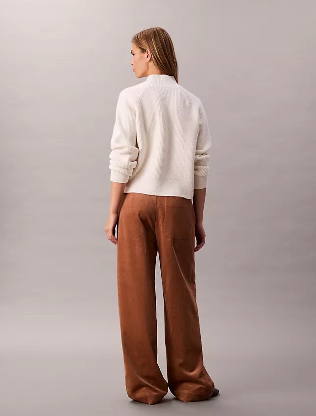 Pantalon décontracté en velours côtelé Pantalon décontracté en velours côtelé