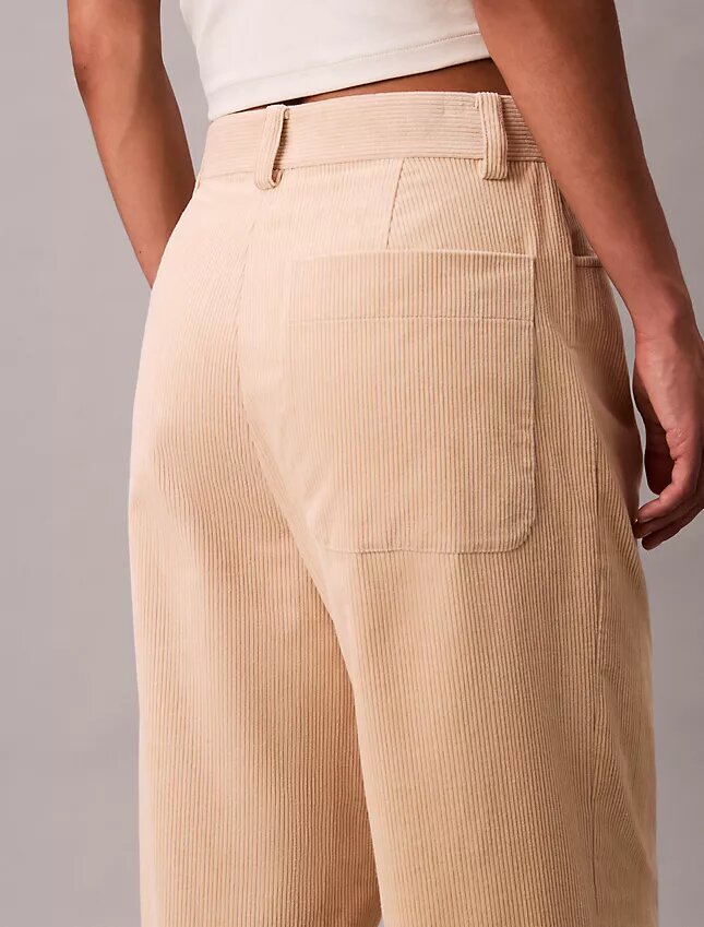 Pantalon décontracté en velours côtelé Pantalon décontracté en velours côtelé
