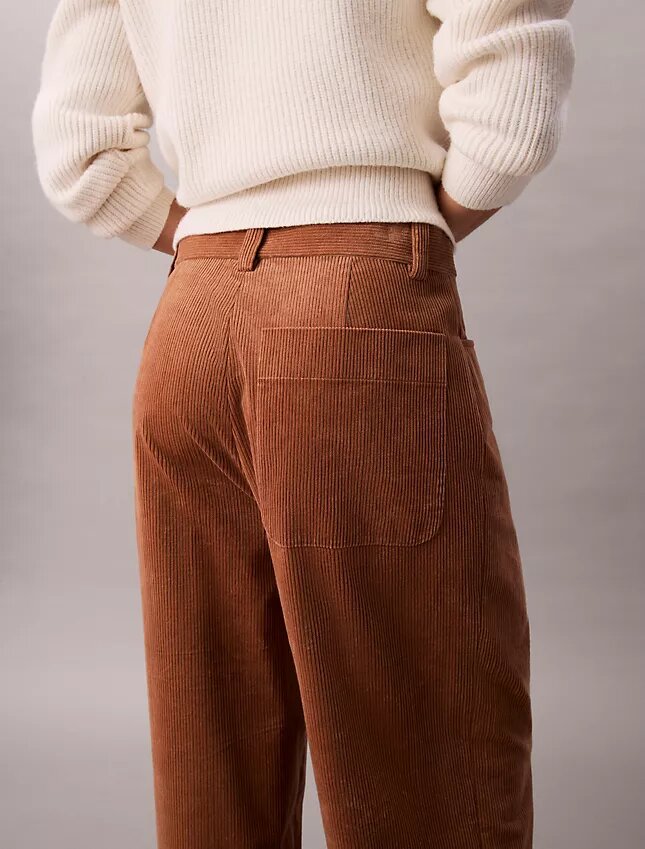 Pantalon décontracté en velours côtelé Pantalon décontracté en velours côtelé
