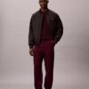 Pantalon de jogging avec patch Monogram en molleton Pantalon de jogging avec patch Monogram en molleton