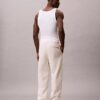 Pantalon de jogging avec patch Monogram en molleton Pantalon de jogging avec patch Monogram en molleton