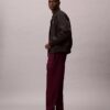 Pantalon de jogging avec patch Monogram en molleton Pantalon de jogging avec patch Monogram en molleton