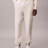 Pantalon de jogging avec patch Monogram en molleton Pantalon de jogging avec patch Monogram en molleton
