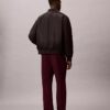 Pantalon de jogging avec patch Monogram en molleton Pantalon de jogging avec patch Monogram en molleton