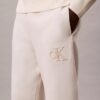 Pantalon de jogging avec patch Monogram en molleton Pantalon de jogging avec patch Monogram en molleton