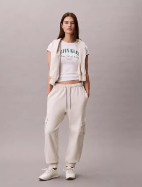Pantalon de jogging cargo en molleton Monogram