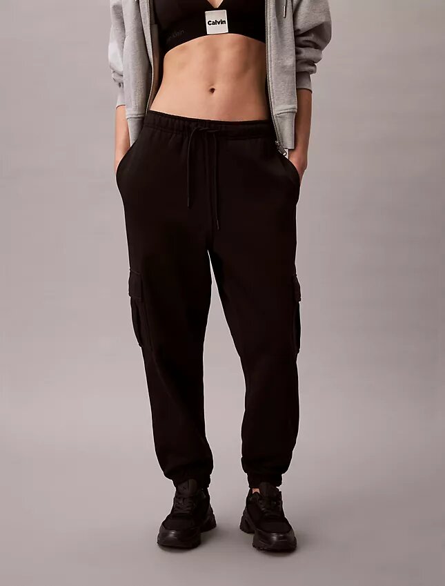 Pantalon de jogging cargo en molleton Monogram Pantalon de jogging cargo en molleton Monogram