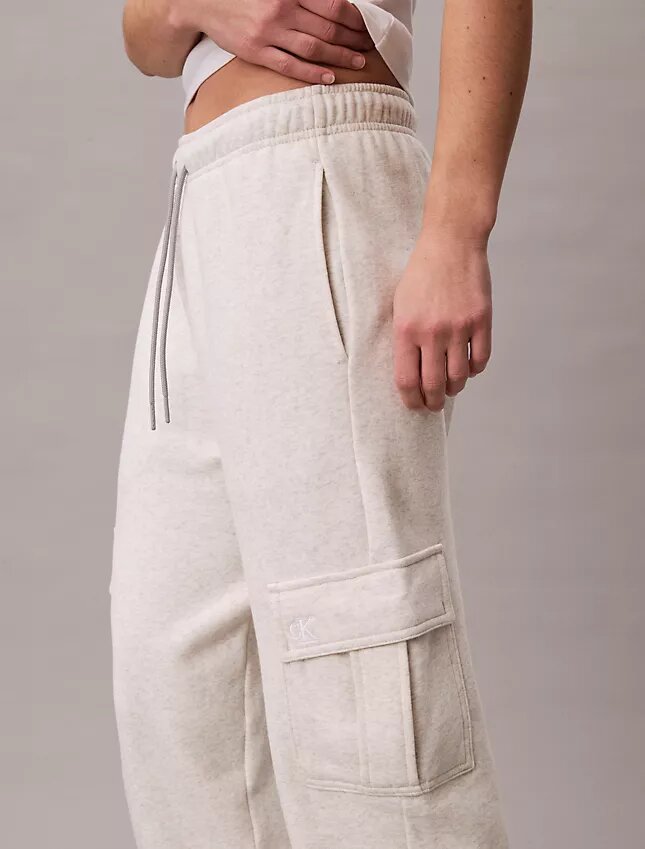 Pantalon de jogging cargo en molleton Monogram Pantalon de jogging cargo en molleton Monogram