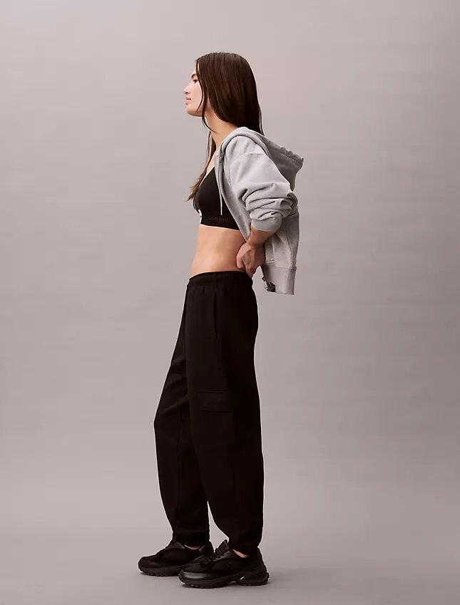 Pantalon de jogging cargo en molleton Monogram Pantalon de jogging cargo en molleton Monogram