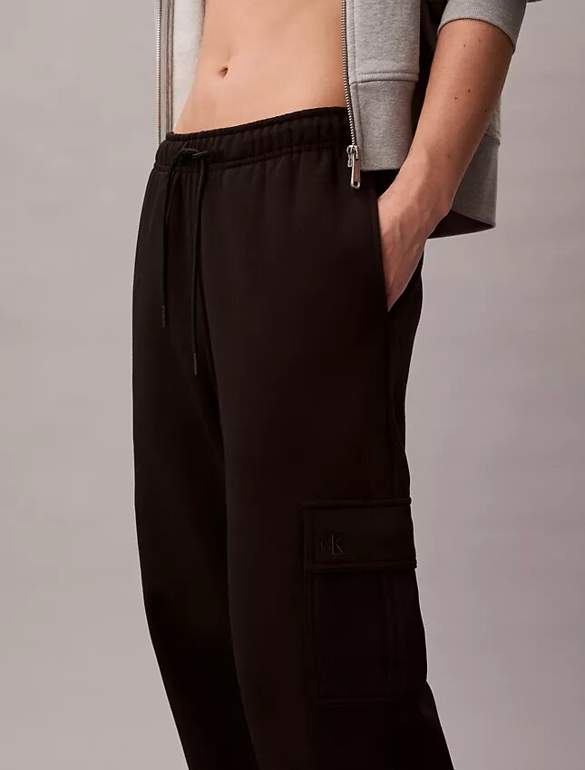 Pantalon de jogging cargo en molleton Monogram Pantalon de jogging cargo en molleton Monogram