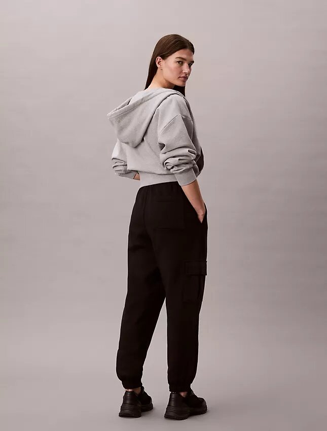 Pantalon de jogging cargo en molleton Monogram Pantalon de jogging cargo en molleton Monogram