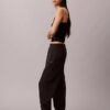 Pantalon de jogging de nuit en coton éponge mélangé Pantalon de jogging de nuit en coton éponge mélangé