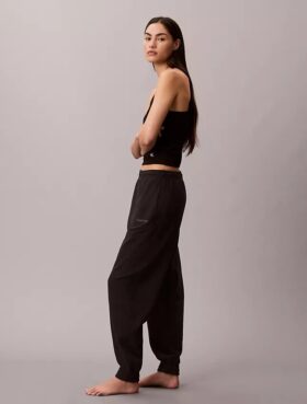 Pantalon de jogging de nuit en coton éponge mélangé