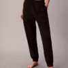Pantalon de jogging de nuit en coton éponge mélangé Pantalon de jogging de nuit en coton éponge mélangé