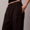 Pantalon de jogging de nuit en coton éponge mélangé Pantalon de jogging de nuit en coton éponge mélangé