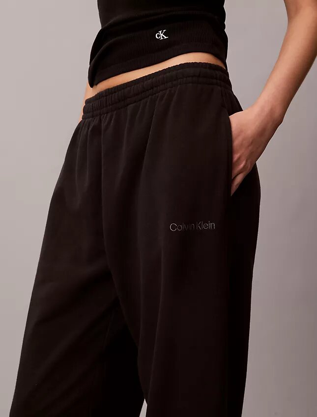 Pantalon de jogging de nuit en coton éponge mélangé Pantalon de jogging de nuit en coton éponge mélangé