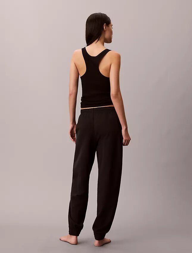 Pantalon de jogging de nuit en coton éponge mélangé Pantalon de jogging de nuit en coton éponge mélangé