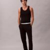 Pantalon de jogging de nuit en Cotton Stretch Icon