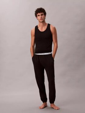 Pantalon de jogging de nuit en Cotton Stretch Icon