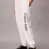 Pantalon de jogging en molleton avec logo imprimé Pantalon de jogging en molleton avec logo imprimé