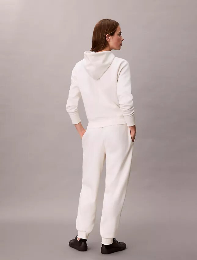 Pantalon de jogging en molleton avec logo imprimé Pantalon de jogging en molleton avec logo imprimé
