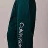 Pantalon de jogging en molleton avec logo imprimé Pantalon de jogging en molleton avec logo imprimé