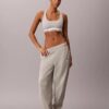 Pantalon de jogging en molleton de coton mélangé Pantalon de jogging en molleton de coton mélangé