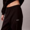 Pantalon de jogging en molleton de coton mélangé Pantalon de jogging en molleton de coton mélangé