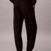 Pantalon de jogging en molleton de coton mélangé Pantalon de jogging en molleton de coton mélangé