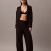 Pantalon de nuit en viscose tissée Pantalon de nuit en viscose tissée