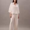 Pantalon de nuit en viscose tissée Pantalon de nuit en viscose tissée