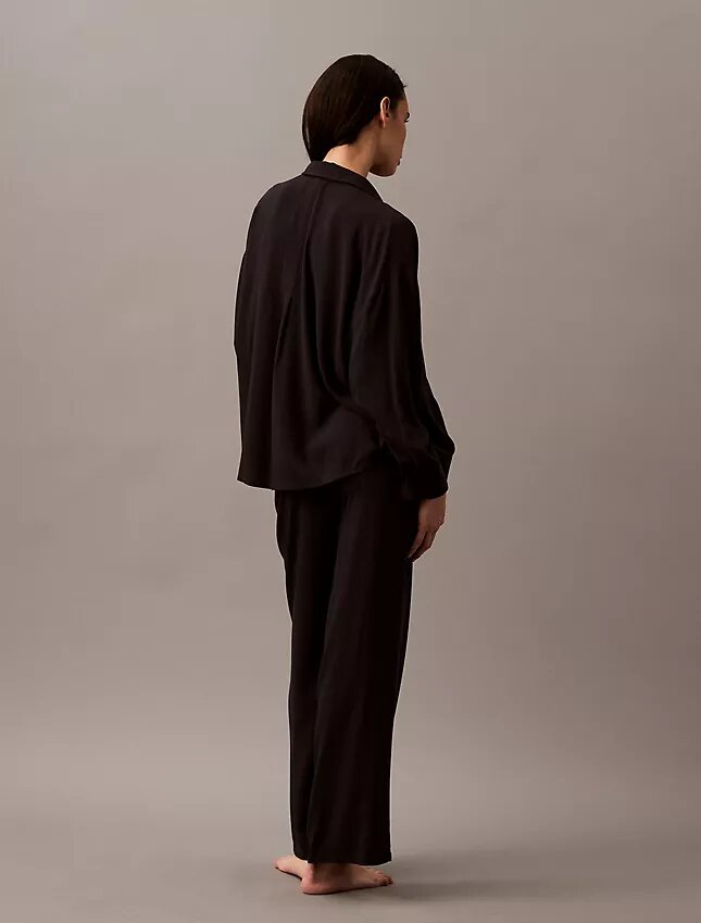 Pantalon de nuit en viscose tissée Pantalon de nuit en viscose tissée