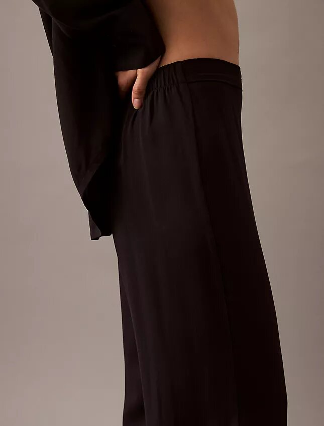 Pantalon de nuit en viscose tissée Pantalon de nuit en viscose tissée