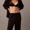 Pantalon de nuit en viscose tissée Pantalon de nuit en viscose tissée