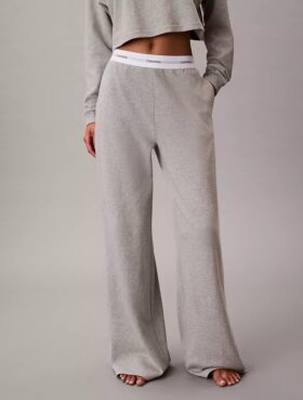 Pantalon de pyjama en jersey de coton avec logo