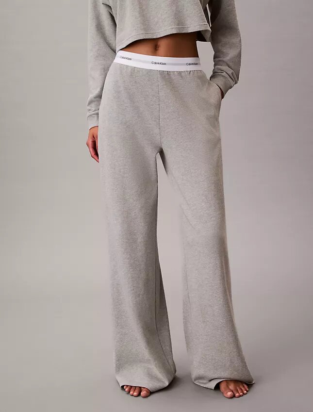 Pantalon de pyjama en jersey de coton avec logo Pantalon de pyjama en jersey de coton avec logo