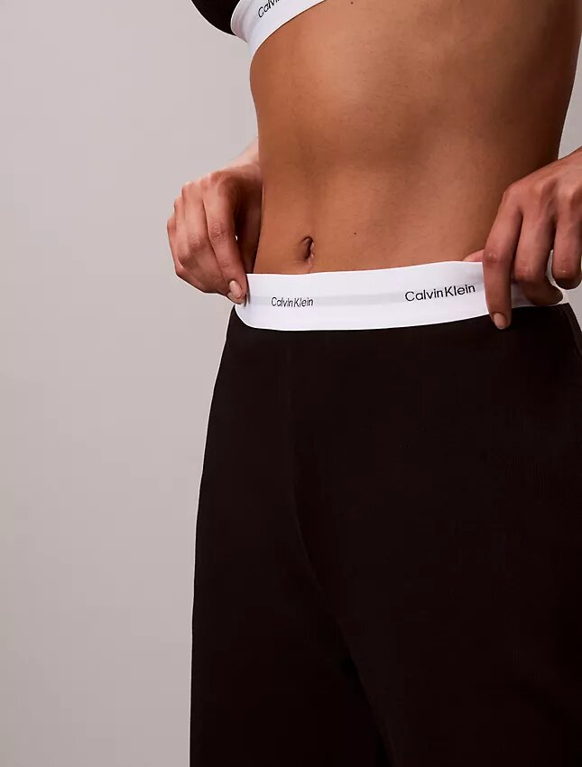Pantalon de pyjama en jersey de coton avec logo Pantalon de pyjama en jersey de coton avec logo