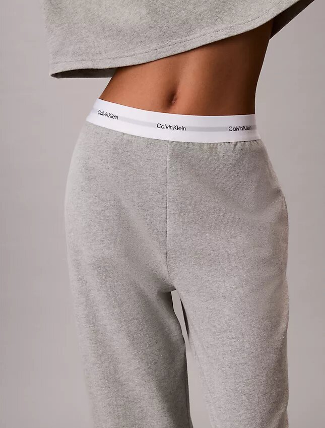 Pantalon de pyjama en jersey de coton avec logo Pantalon de pyjama en jersey de coton avec logo