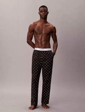 Pantalon de pyjama en popeline de coton
