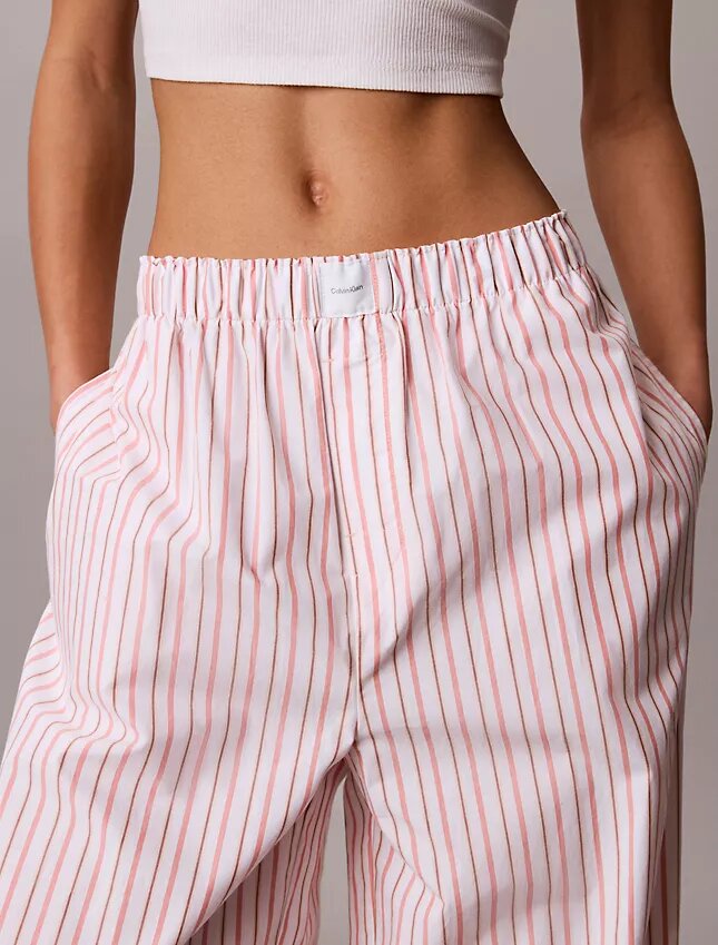 Pantalon de pyjama en popeline de coton Pantalon de pyjama en popeline de coton
