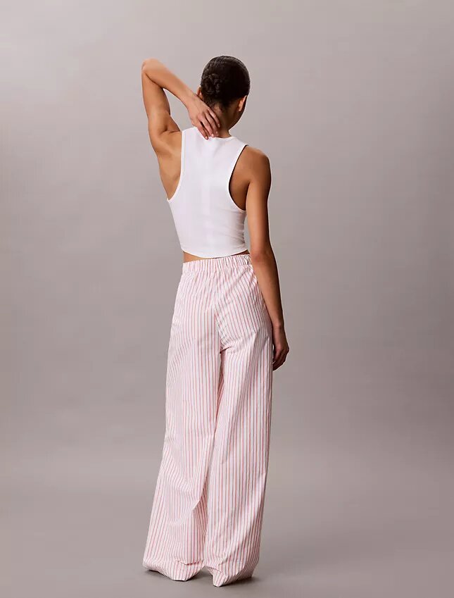 Pantalon de pyjama en popeline de coton Pantalon de pyjama en popeline de coton