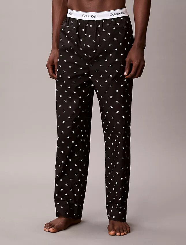 Pantalon de pyjama en popeline de coton Pantalon de pyjama en popeline de coton