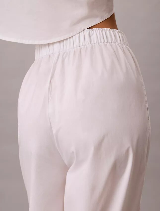 Pantalon de pyjama en popeline de coton Pantalon de pyjama en popeline de coton