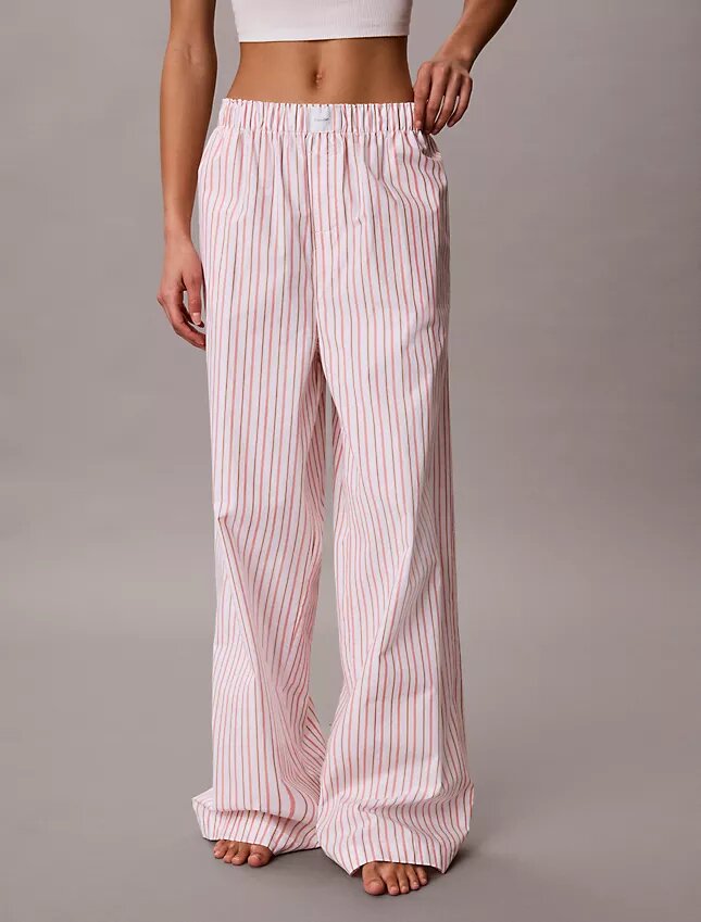 Pantalon de pyjama en popeline de coton Pantalon de pyjama en popeline de coton
