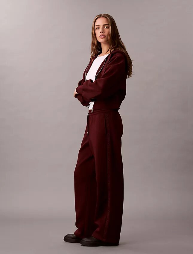 Pantalon de survêtement avec bandeau logo Pantalon de survêtement avec bandeau logo