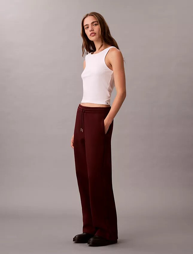 Pantalon de survêtement avec bandeau logo Pantalon de survêtement avec bandeau logo